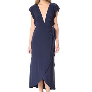 NWOT MISA Los Angeles Irina Dress Midnight Blue